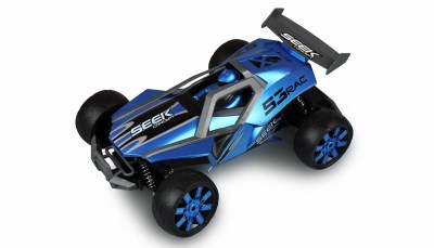 Radiografische Buggy Atomic 2WD 2,4GHz schaal 1 op 12 RTR, Blauw